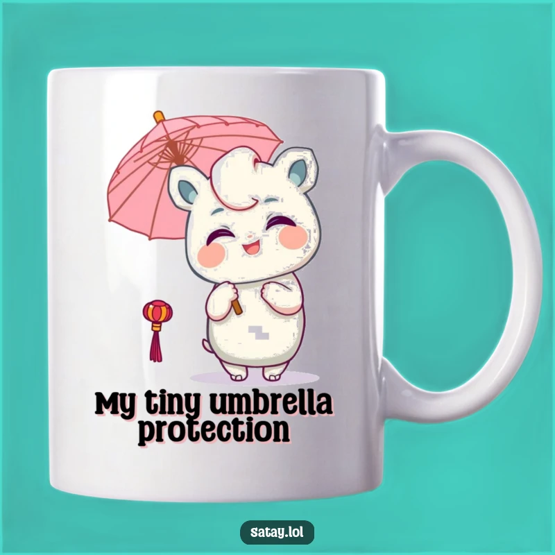 Funny Satay Winking Umbrella Mug: A Hilarious and Charming Gift Idea for Foodies