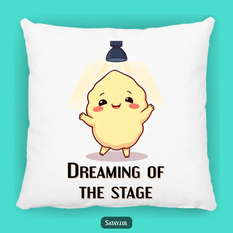 Funny Satay Dancer Pillow: Soft Spotlight Performance Cushion, a Perfect Funny Gift for Cozy Nights