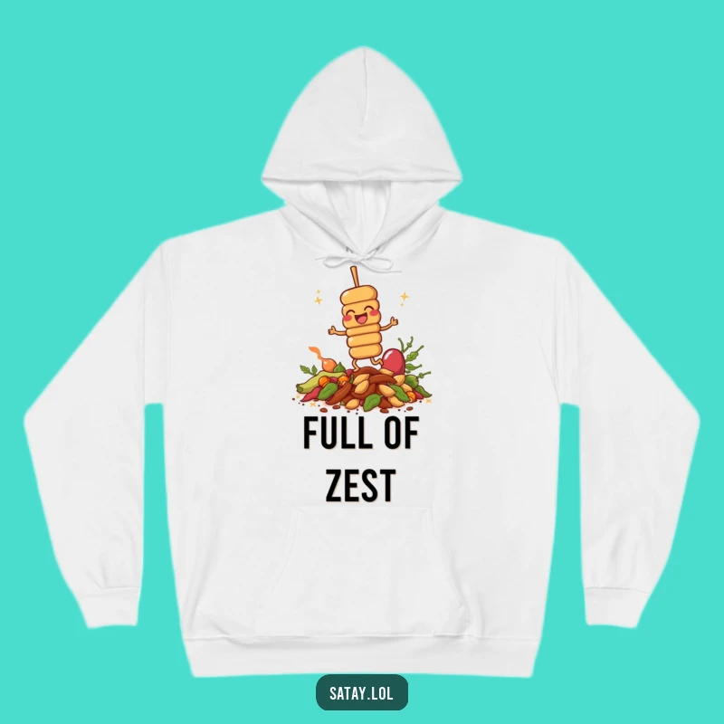 Funny Giggling Satay Hoodie: Cozy Up with This Deliciously Fun Skewer