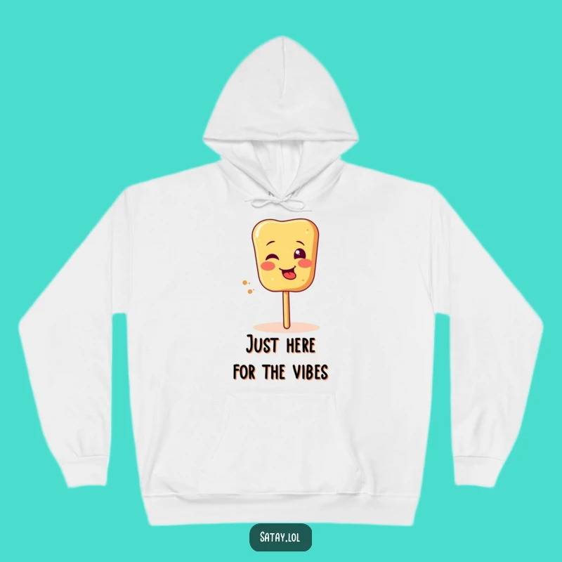 Funny Satay Skewer Hoodie: Cozy & Hilarious Spinning Design, Perfect Gift
