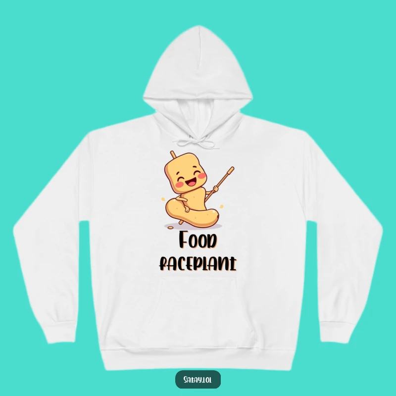 Funny Satay Skewer Hoodie: Slipping Peanut Comfort, Cozy and Hilarious Funny Gift!