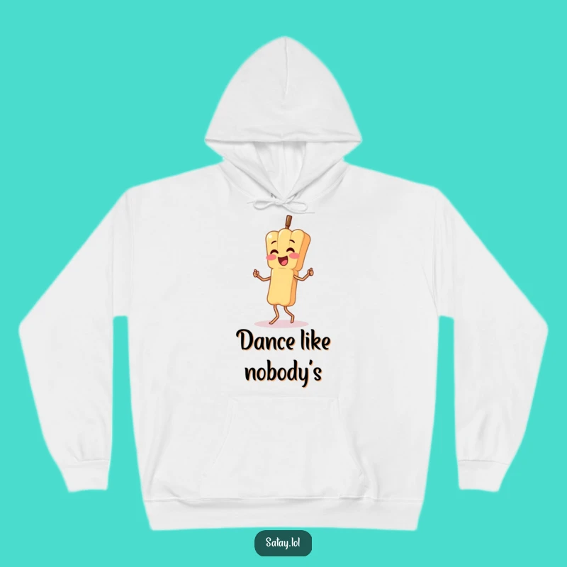 Funny Wobbly Dance Satay Skewer Hoodie: Cozy Moves - Warm Funny Gift!
