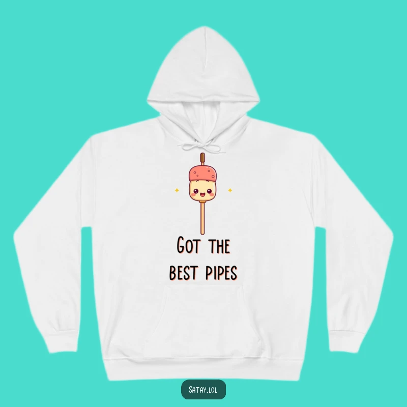 Funny Satay Mic Hoodie: Cozy Comfort for Your Inner Performer