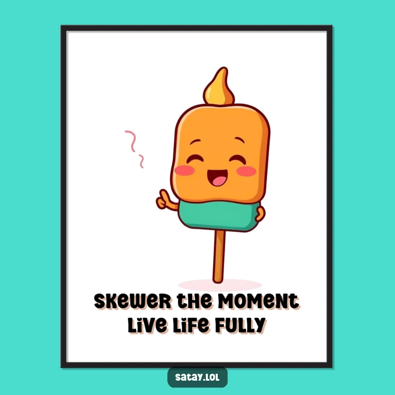 Free Printable Satay Wall Art - Aroma Alert Downloadable Decor