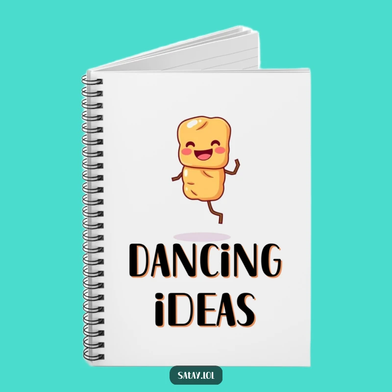 Funny Satay Skewer Notebook: Jigging Skewer Journal for Foodies, Grinning Idea Funny Gift