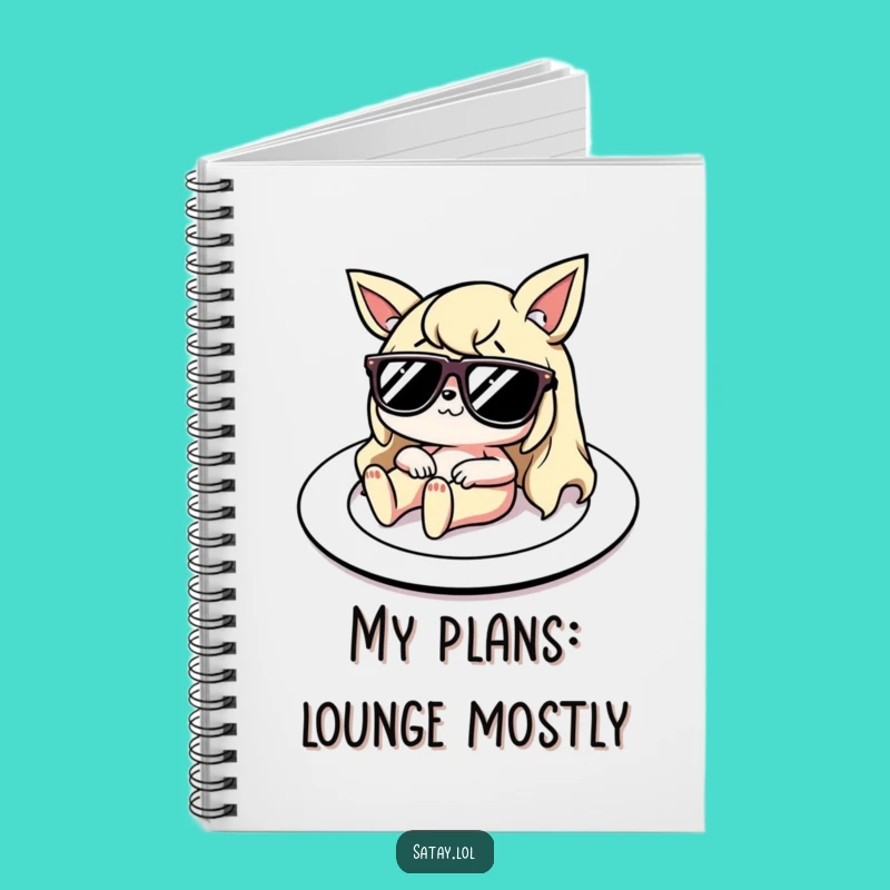 Funny Satay Journal: Hilarious Lounger's Notes, Perfect for Creative and Amusing Ideas Gift