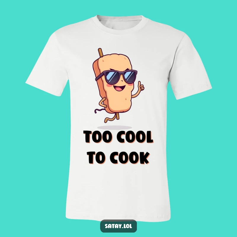 Funny Cool Satay T-Shirt: Wear Your Confidence with This Skewer