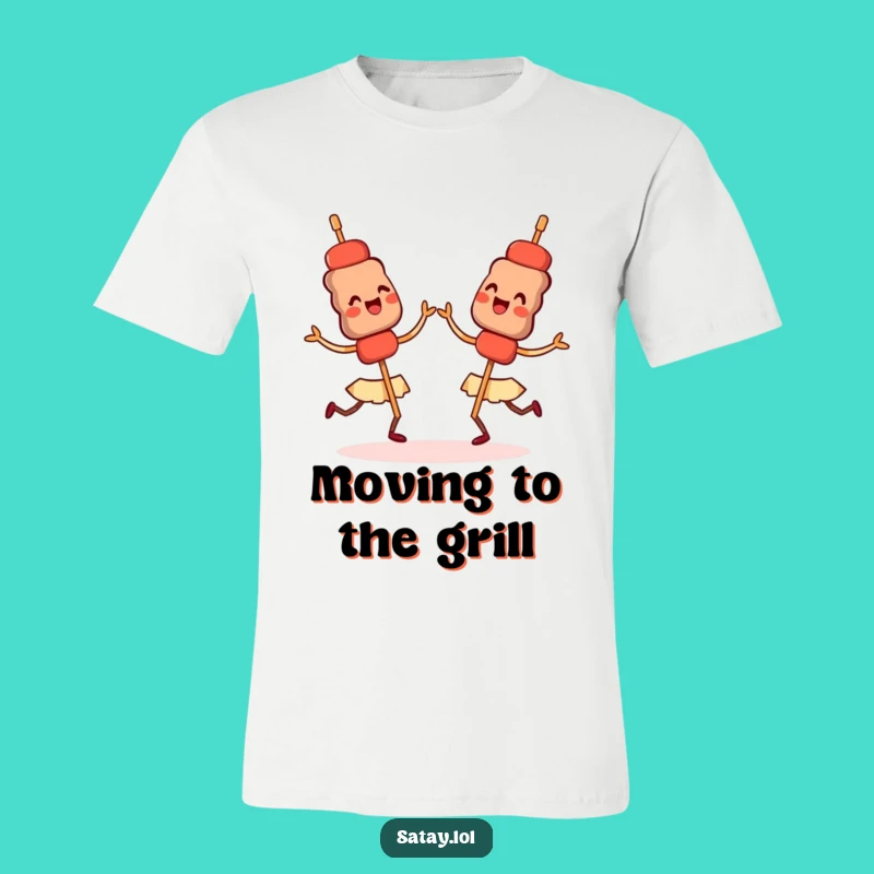 Funny Satay Dance T-Shirt - Synchronized Skewers Tee Gift