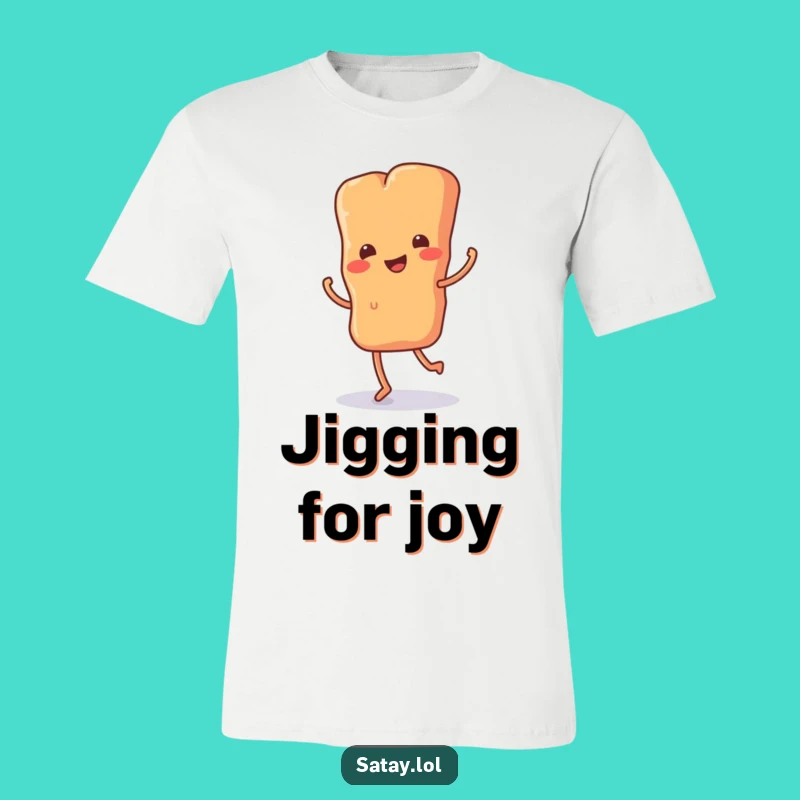 Funny Satay Jig T-Shirt: Wearable Joy for Food Lovers