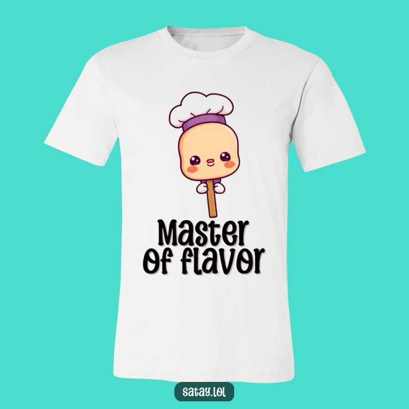 Funny Proud Chef Satay T-Shirt - Skewer Humor, Great Gift for Cooks