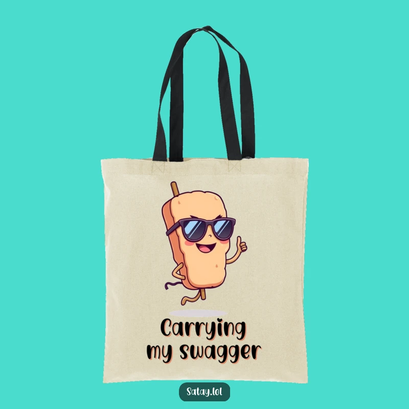 Funny Cool Satay Tote Bag: Carry Your Confidence with This Skewer